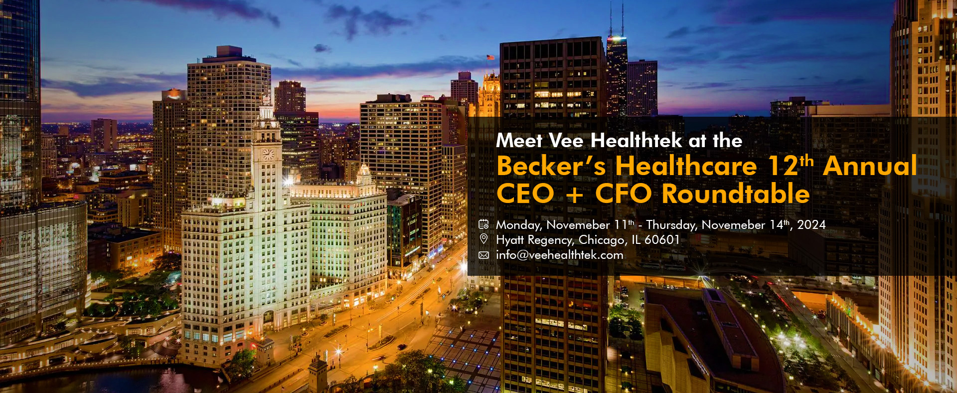 Becker's Healthcare 12th Annual CEO + CFO Roundtable